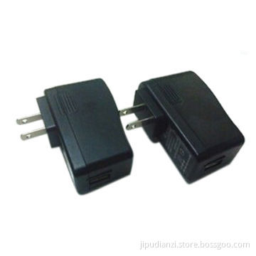 5V 2A USB power adapter with US/UK/AU/EU optional plugs
